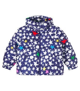 Printed quilted puffer jacket | Stella McCartney Kids