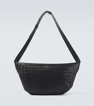 Intrecciato leather crossbody bag | Bottega Veneta
