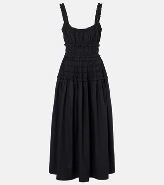 Marianne cotton poplin midi dress | Dôen