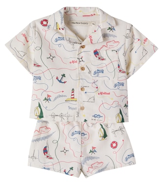 Baby Clove printed shirt and shorts set | The New Society