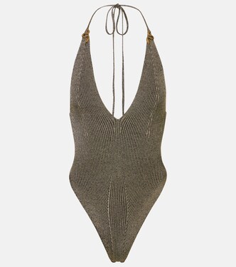 Body en lamé à ornements | Roberto Cavalli