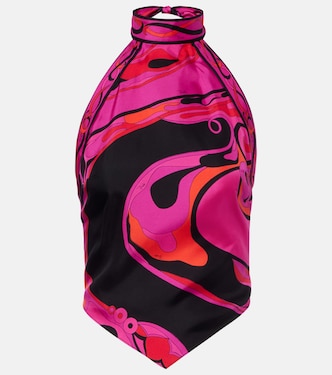 Top Iride aus Seiden-Twill | Pucci