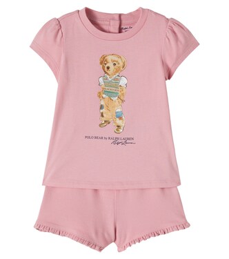 Baby Set Polo Bear aus T-Shirt und Shorts | Polo Ralph Lauren Kids
