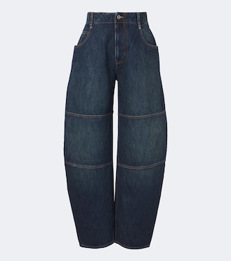 Jeans barrel desteñidos | Loewe