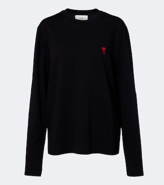 T-Shirt Ami de Cœur aus Baumwoll-Jersey | Ami Paris