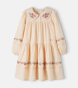 Floral embroidered cotton dress | Emile et Ida