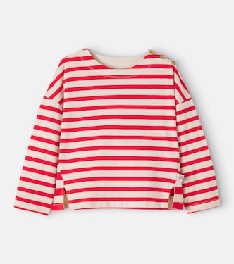 Striped cotton jersey T-shirt | Emile et Ida