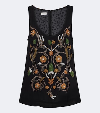 Embroidered top | Dries Van Noten