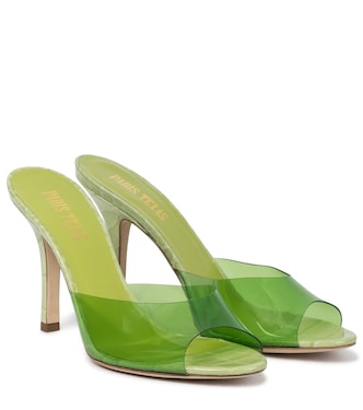 Sandali Penelope in PVC e pelle | Paris Texas