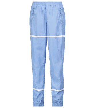 Taped mid-rise trackpants | Adam Selman Sport