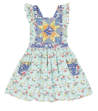 Patchwork floral cotton dress | Polo Ralph Lauren Kids
