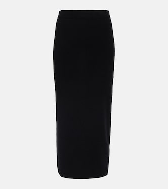 High-rise wool-blend midi skirt | Dorothee Schumacher