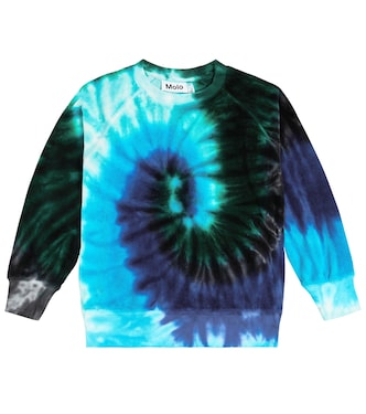Mike tie-dye cotton sweatshirt | Molo