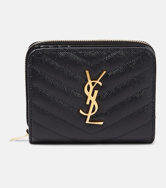 Cassandre matelassé leather wallet  | Saint Laurent
