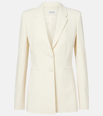 Bennet wool-blend crêpe blazer | Fforme