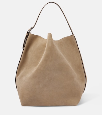 Suede tote bag | Toteme