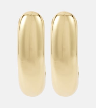 Nimah gold-plated hoop earrings | Jennifer Behr