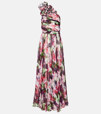 Robe Jera aus Seiden-Georgette | Costarellos