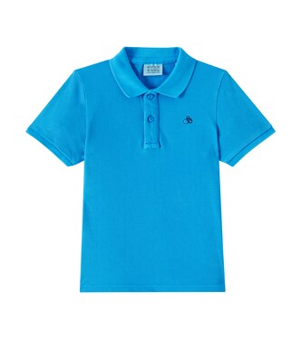 Cotton piqué polo shirt | Scotch & Soda Kids