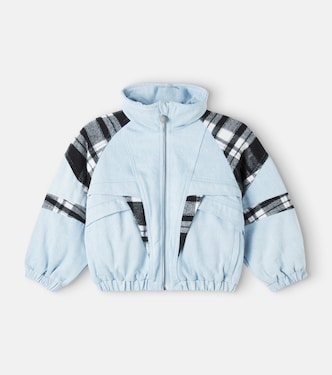 체크 데님 재킷 | Stella McCartney Kids