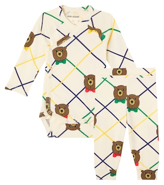 Baby bodysuit and leggings set | Mini Rodini