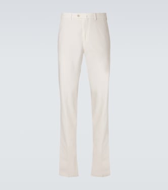Carlo cotton-blend straight pants | Loro Piana