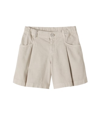 Monili denim shorts | Brunello Cucinelli Kids