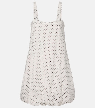 Sky polka-dot balloon minidress | Posse