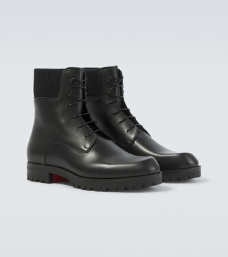 Bottines Trapman TCT 2 en cuir à lacets | Christian Louboutin
