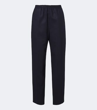 Pantalones rectos de lana | Jil Sander