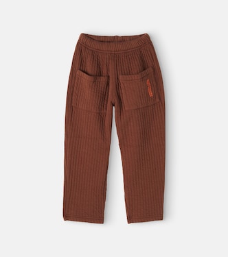 Quilted cotton jersey sweatpants | Bobo Choses