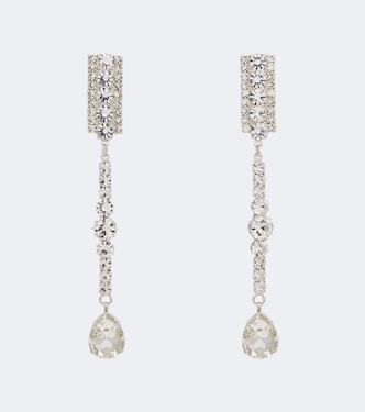 Crystal-embellished drop earrings | Magda Butrym