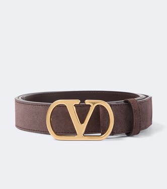 VLogo suede belt | Valentino Garavani