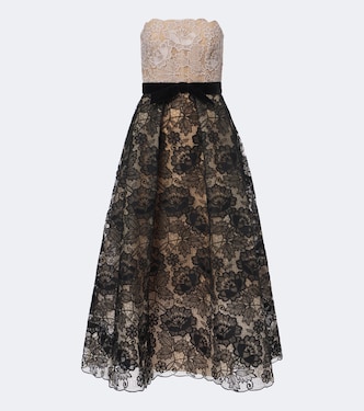 Guipure lace cocktail dress | Elie Saab