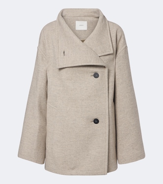 Isaia wool-blend peacoat | Joseph