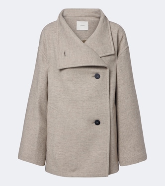 Isaia wool-blend peacoat | Joseph