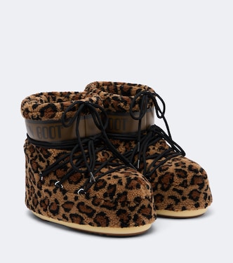 Schneestiefel Icon Low aus Teddy | Moon Boot