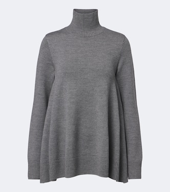 Flared wool turtleneck sweater | Toteme