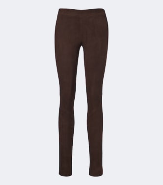 Leggings Roche aus Veloursleder | Arma