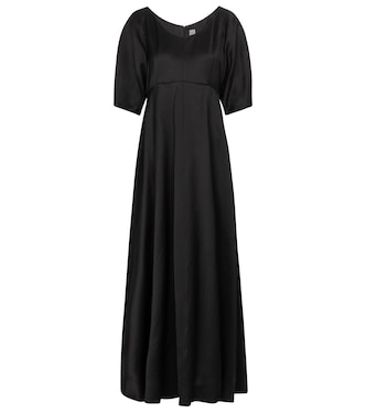 Maxikleid aus Satin | Toteme