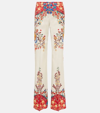Pantalon imprimé à taille haute | Etro