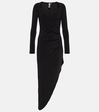 Asymmetric midi dress | Norma Kamali