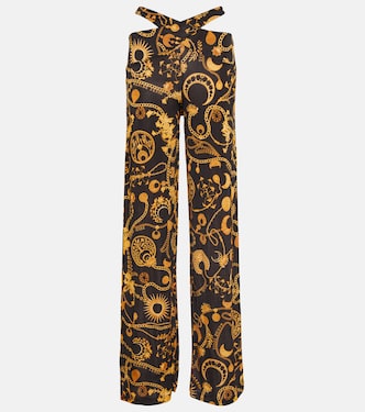 Pantalon ample imprimé | Marine Serre