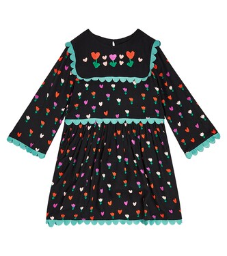 Scallop-trimmed printed dress  | Stella McCartney Kids