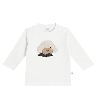 Baby Longsleeve aus Baumwoll-Jersey | Il Gufo