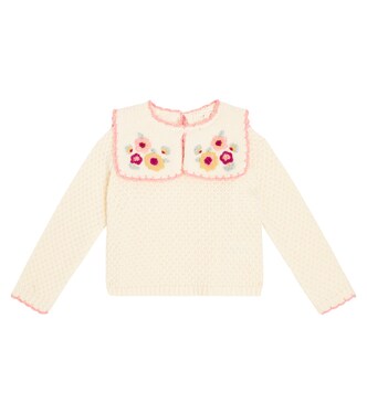 Cyrella embroidered sweater  | Louise Misha