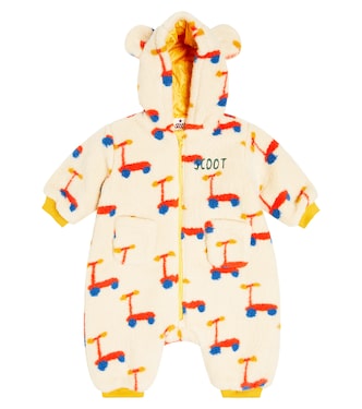 Baby printed fleece onesie | Jellymallow