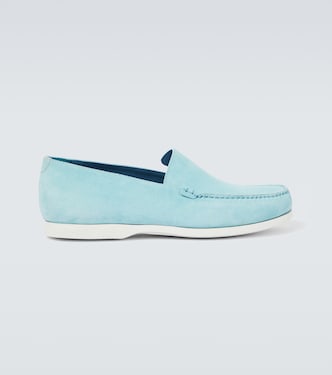 Slip-Ons Monaco aus Veloursleder | Manolo Blahnik