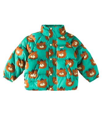 Bears cotton puffer jacket | Tinycottons