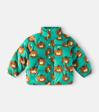Veste matelassée Bears en coton | Tinycottons